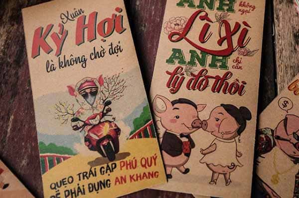 phong bao lì xì tết